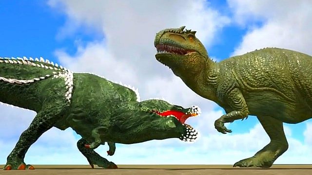 方舟恐龙对战：方舟最厉害的生物，竟敢挑战方舟首领！