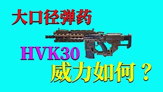 使命召唤手游 ：HVK30，大口径弹药，威力如何 ？