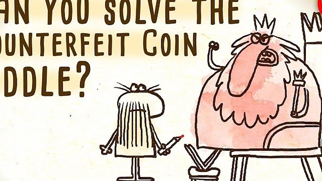 你能解开假金币之谜吗？