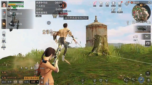 夏尔资源战遇到老区敖敖淦
