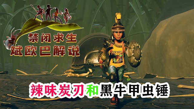 禁闭求生丨19#辣味炭刃和黑牛甲虫锤
