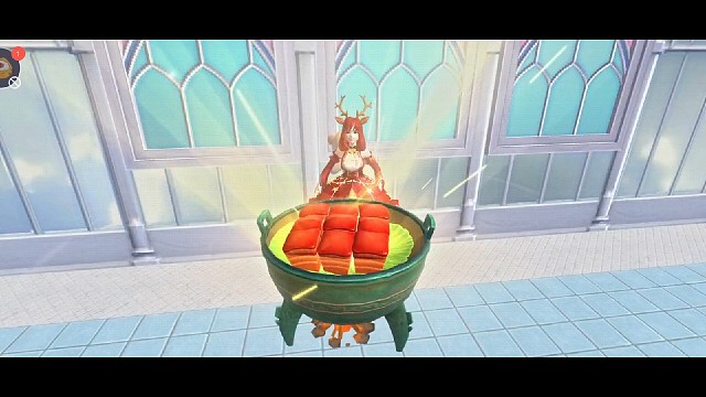 精烹东坡肉（生猪排8+姜1+蜂蜜1+菠菜1）
Buff：攻击IV、魔法攻击II、回食水IV、耐寒I。