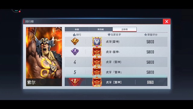 国服霸榜，指日可待！