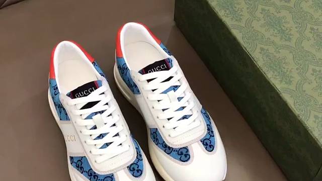 分享一款Gucci休闲运动鞋，夏天不挑衣服是一种什么样的体验？