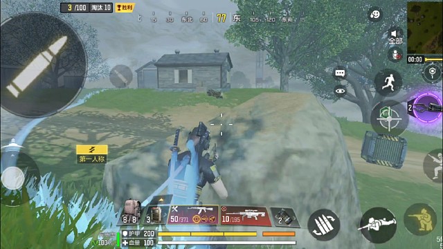 单排老六(用全部麦的歌声干扰敌人)