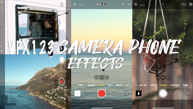 fcpx插件 模拟手机拍照录像调色创意场景工具 支持M1 Camera phone Effects