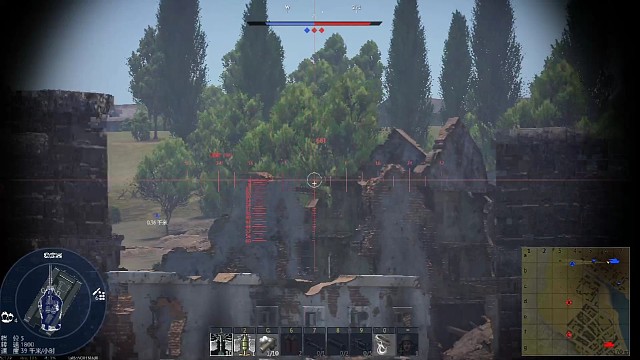 只剩我一个主战坦克时的精彩表现