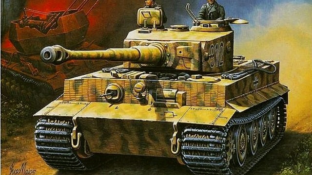 游戏开心最重要~虎式坦克大比拼~