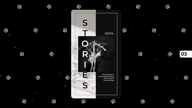 fcpx插件 8组时尚社交媒体竖屏推广图文展示模板 支持M1 Clean Insta Stories