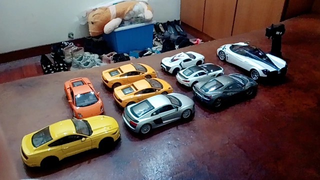 遥控高仿真超跑车模模型聚会