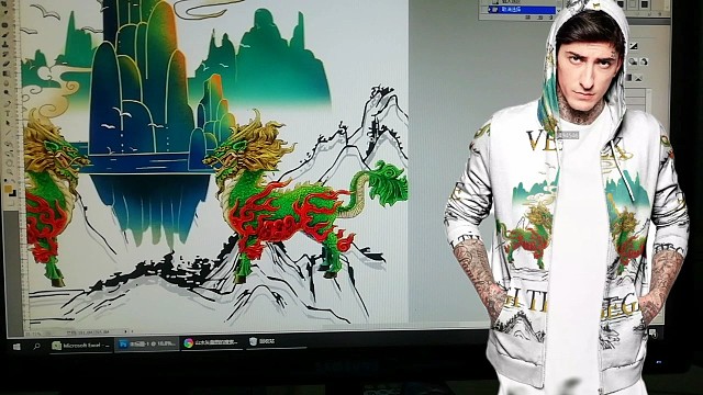 潮牌男装设计穿搭分享