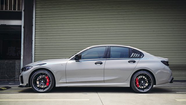 案例-宝马330i(g20)改装刹车，升级TEI前S60后P4-Explore刹车卡钳套件