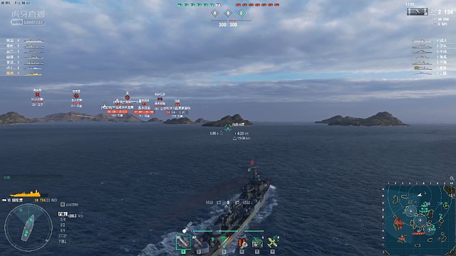 6级小船，不知不觉就烧将近10万伤害……这条线5-6级这俩船不爱玩