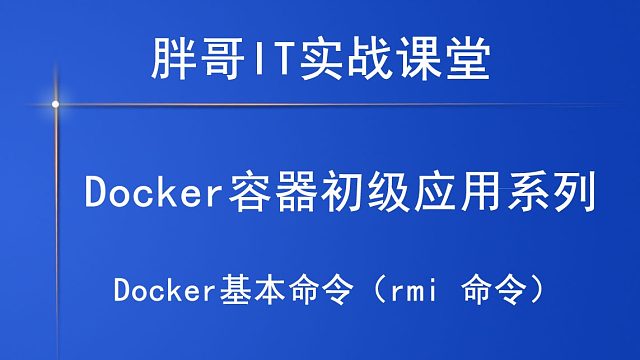 Docker基本命令（rmi 命令）下-2