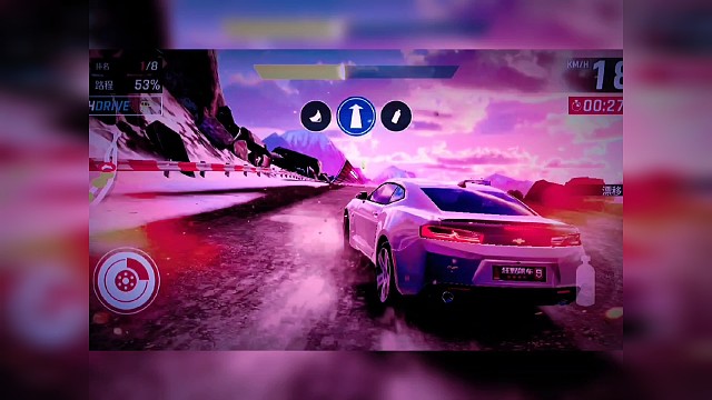 喜欢车的男人。