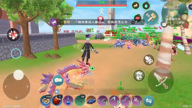 我还能看到一群绿名，对面就说我们没人了，直接撒腿跑路，不知道咋想的