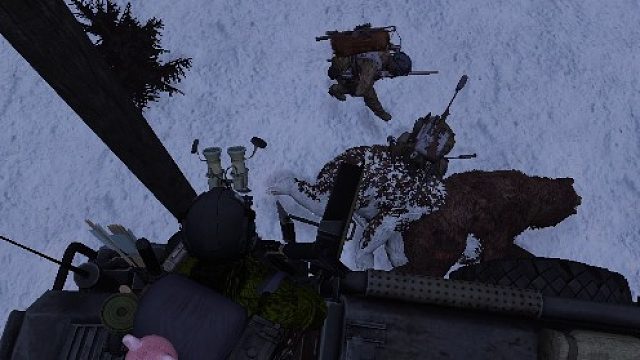 末日后，倔犟的活着第33天带着琳妹妹找大白熊