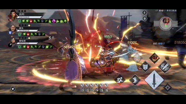 势力值碾压，割草