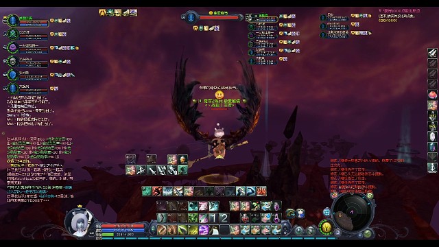 六区魔族5.24天族战术大师第一波，四散逃开