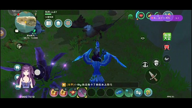 更新前抓只狮鹫玩玩！！！