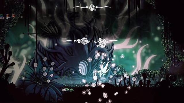 空洞小骑士与白后的对话