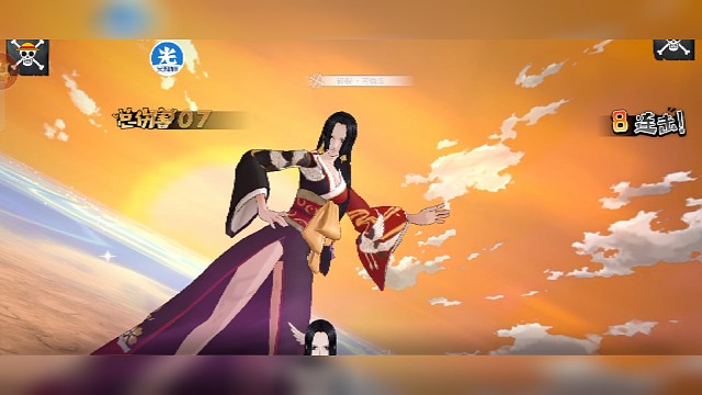 对面推进城女帝足足耗了20回合结束