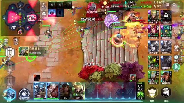 魔兽老菜鸟玩战争怒吼8绝地反击，逆转翻盘