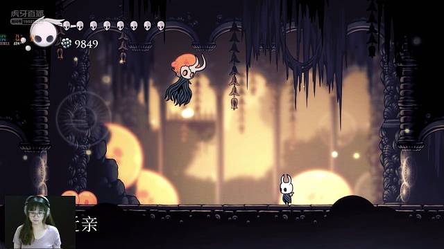 妮可可玩空洞骑士