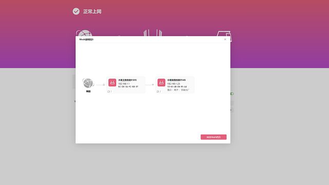 比普通桥接方便的多，Mesh组网