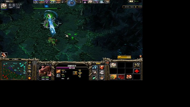 血魔单杀辅助牛头，报一血之仇