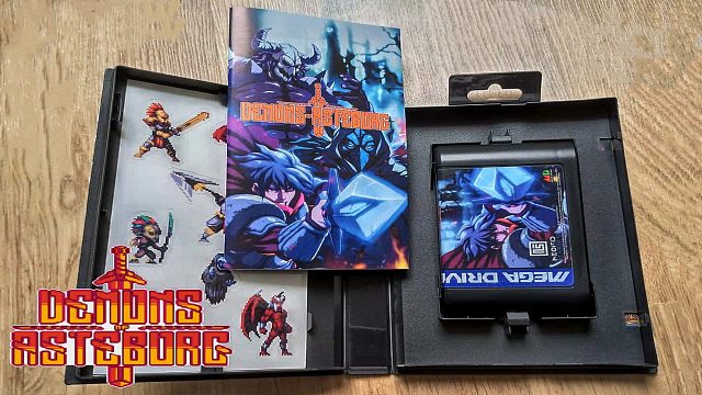 世嘉MD不仅有新游戏，还有卡带