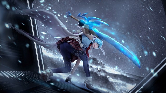 自由之战斯图尔特剑之圣女cos