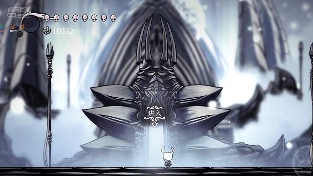 妮可可玩空洞骑士进入白色宫殿