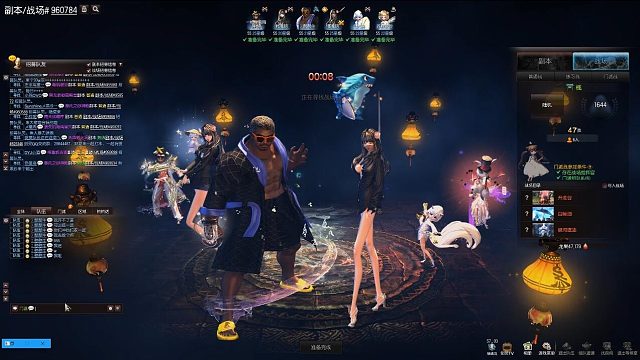 经典回顾2018年枪王版本门派战升龙谷气宗视角