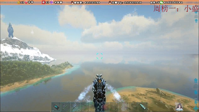 方舟大冤种被鱼鸟欺负