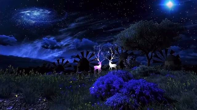 林深时见鹿，海蓝时见鲸，梦醒时见你，愿世间所有美好，都恰逢其时。