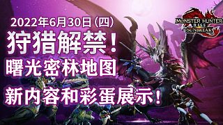 【基德游戲】《怪物獵人：崛起》曙光密林地圖新內(nèi)容和彩蛋展示！