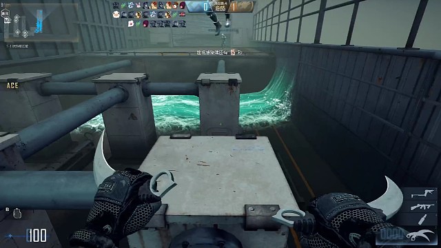 面对尸潮依然无所畏惧