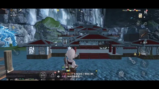 17级古风家园建筑很宽敞哦