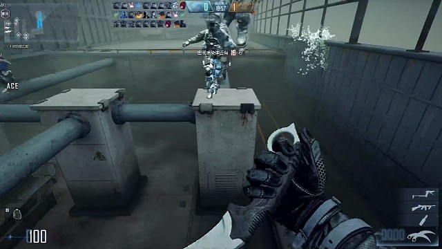 从鬼背后杀出，人类包围势压鬼