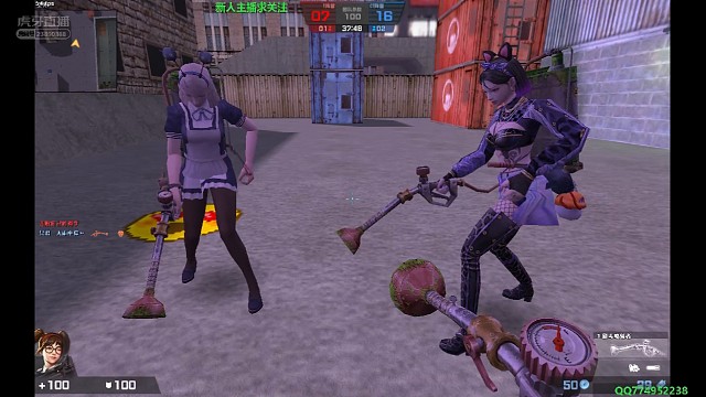 大型防疫消毒现场