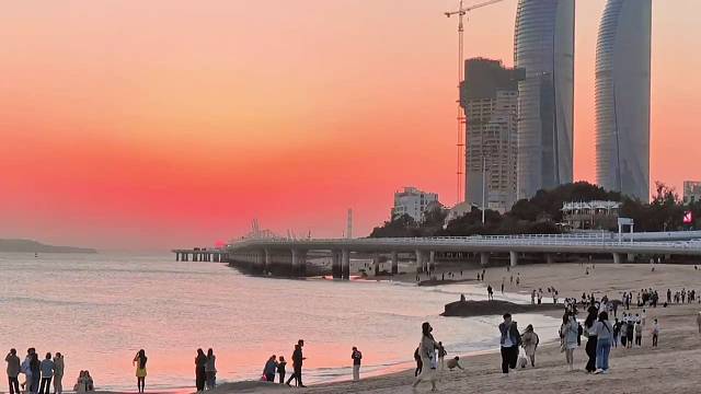 厦门海边！