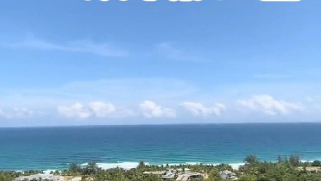 海南清水湾一线海景独栋别墅！