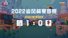 追风杯夏季赛_QQ大厅8强_花愿 1：0 停泊岸