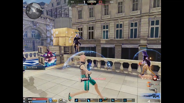 狙击带飞四奶妈