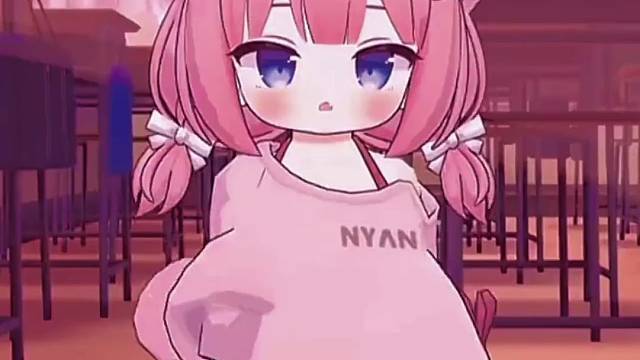 粉色煤气罐#猫娘