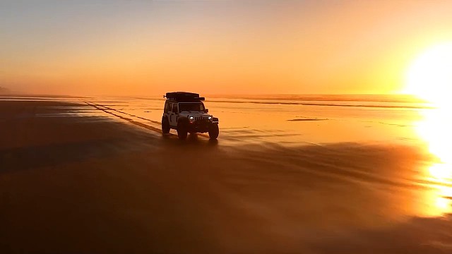 带你领略海边露营的，快乐感觉