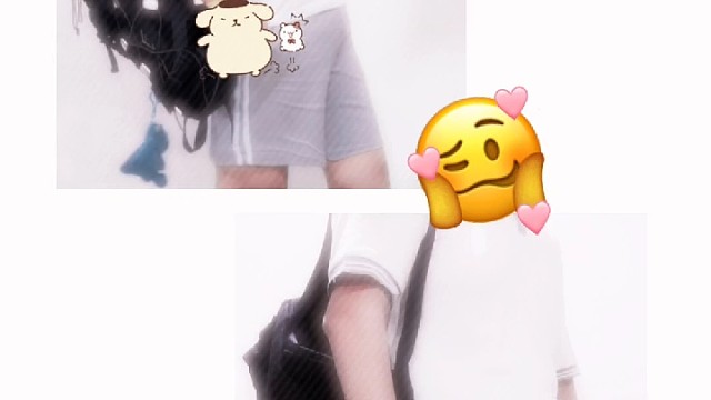 今天是穿着校服的递递