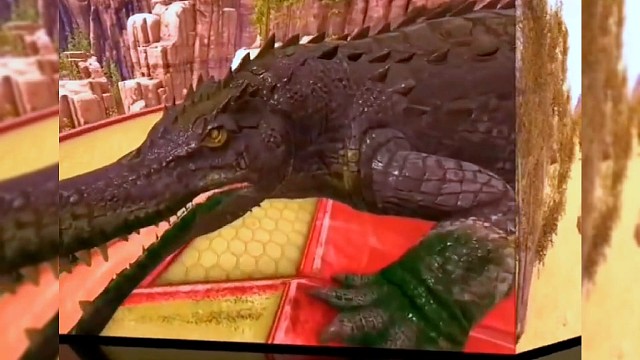 捕捉到一只大鳄鱼，如何驯服它呢？