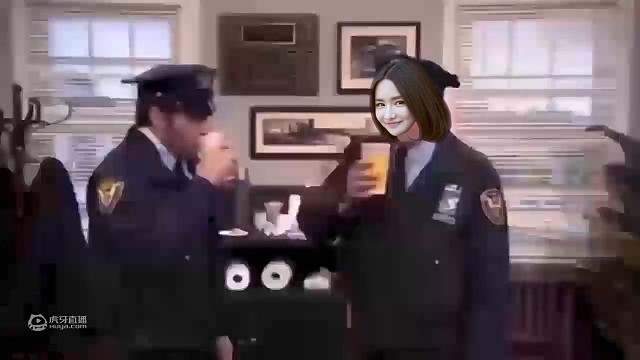 一起放松，开心。大笑一下